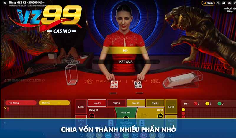 Chia vốn thành nhiều phần nhỏ