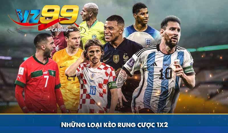 những loại kèo rung cược 1x2